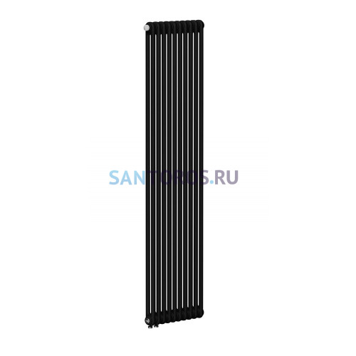 Стальной трубчатый радиатор RIFAR TUBOG TUB 2180 - 10 секций DV1 (Антрацит) TUB 2180-10-DV1-АN